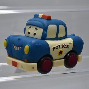 Officer Lawly Blue Police Vehicle Pull Back Car by Maison Battat Mini Wheels